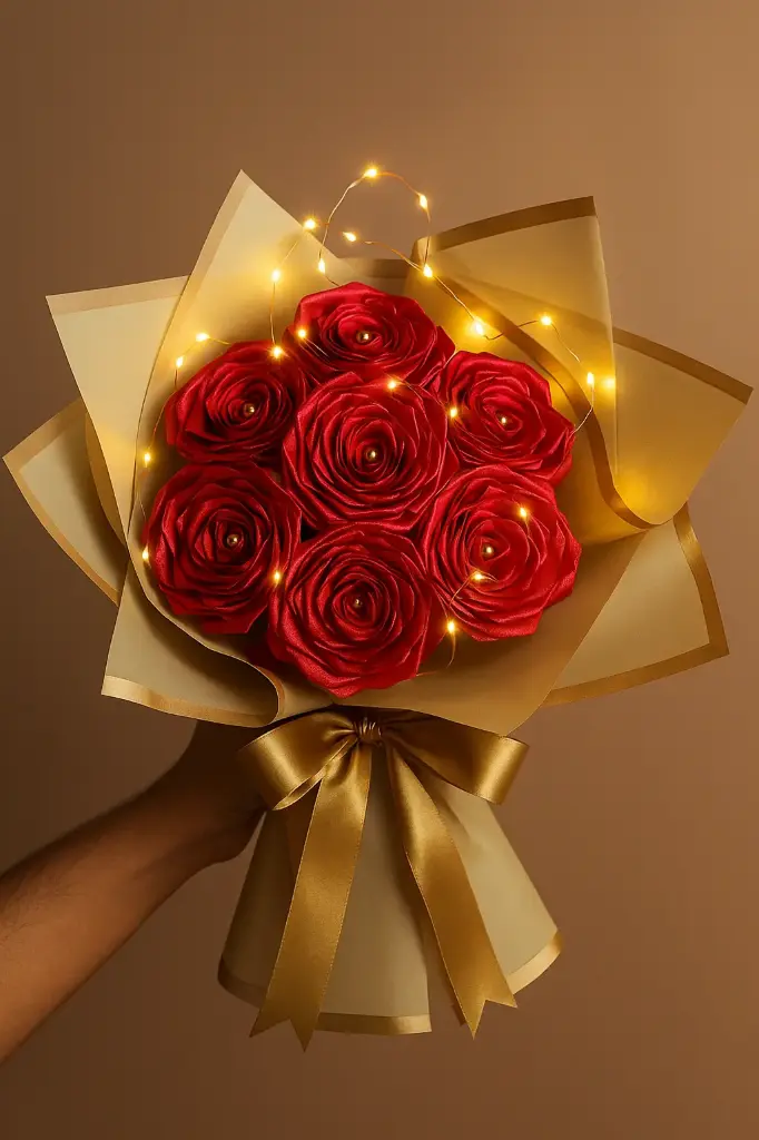 Zyrusia Luxury Red Rose Bouquet – The Symbol of Pure Love & Timeless Romance ❤️!!
