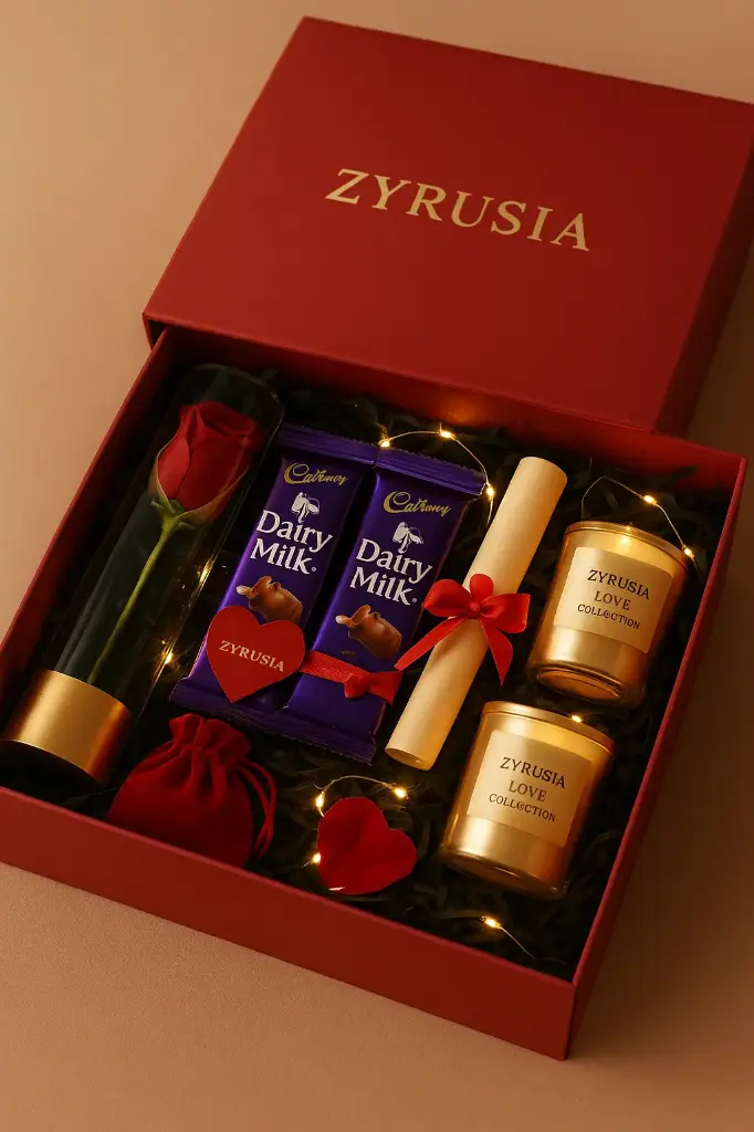 🌹 Zyrusia Love Box – The Most Heartfelt Way to Say “I Love You” 💖 | Premium Romantic Gift Box
